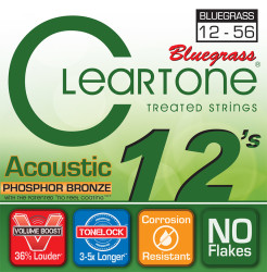 Cleartone - Cleartone 7423 Bluegrass Akustik Gitar Teli (12-56)