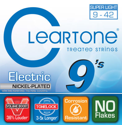 Cleartone 9409 Super Light Elektro Gitar Teli (09-42)