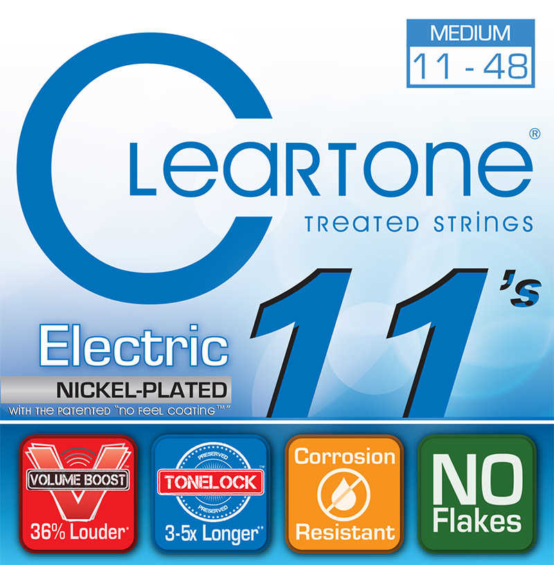 Cleartone 9411 Medium Elektro Gitar Teli (11-48)