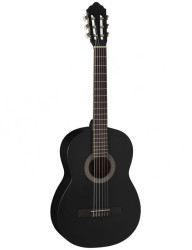 Cort - Cort AC100 BKSW Mat Siyah Klasik Gitar