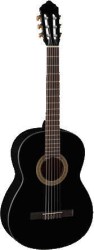 Cort - Cort AC12BK Siyah Klasik Gitar