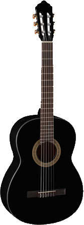 Cort AC12BK Siyah Klasik Gitar