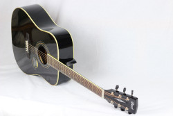 Cort AD880 BKW Siyah Akustik Gitar + Kılıf - Thumbnail