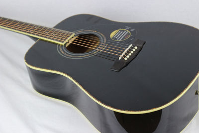 Cort AD880 BKW Siyah Akustik Gitar + Kılıf