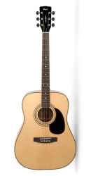 Cort - Cort AD880 NATW Akustik Gitar (Orjinal Kılıf Hediyeli)