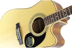 Cort AD880CE NSW Mat Elektro Akustik Gitar (Orjinal Kılıflı) - Thumbnail