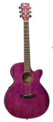 Cort - Cort SFX-ETP Mor Elektro Akustik Gitar