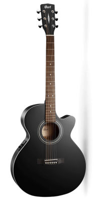Cort SFX-ME BKS İnce Kasa Siyah Elektro Akustik Gitar