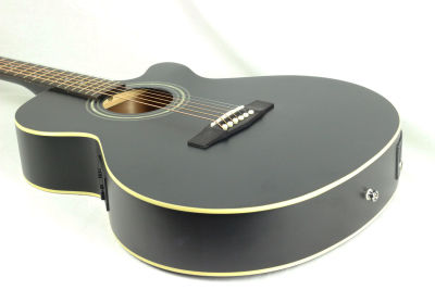 Cort SFX-ME BKS İnce Kasa Siyah Elektro Akustik Gitar