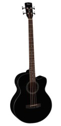 Cort - Cort SJB5F-BKW Elektro Akustik Bas Gitar