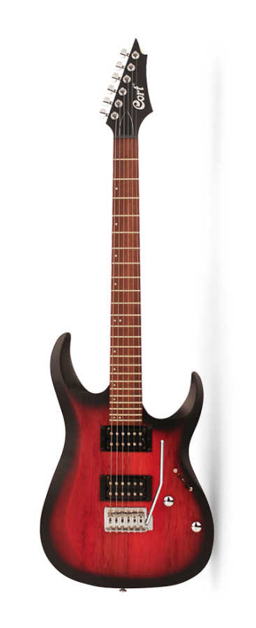 Cort X100 OPBB Elektro Gitar + Kılıf
