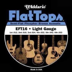 DAddario - D´Addario EFT16 Akustik Gitar Teli (12-53)