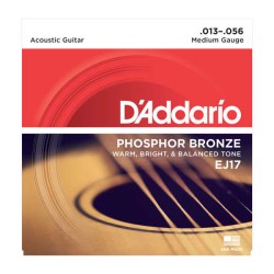 DAddario - D´Addario EJ17 Medium Akustik Gitar Teli (13-56)