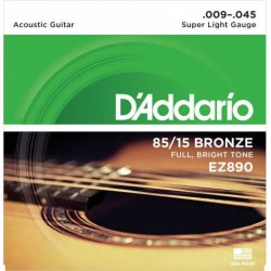 DAddario - D´Addario EZ890 Akustik Gitar Teli (09-45)