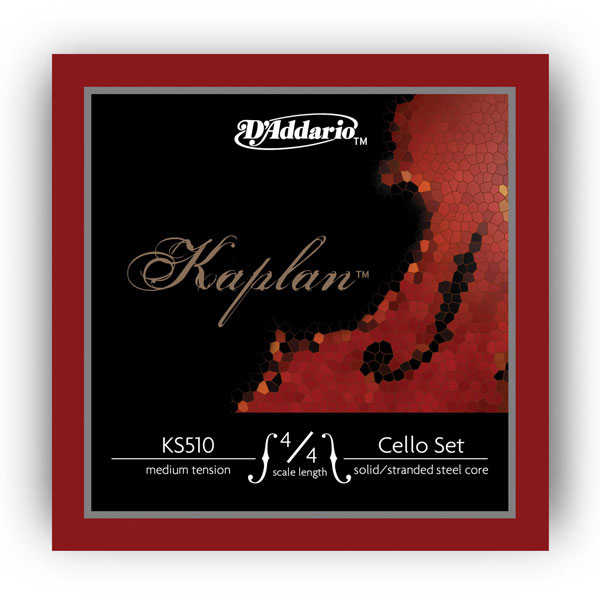 D´Addario KS510 Kaplan Medium Cello String Set (4/4)