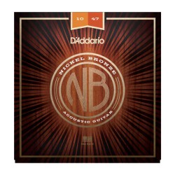 DAddario - D´Addario NB1047 Nickel Bronze Akustik Gitar Teli (10-47)