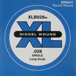 DAddario - D'Addario XLB028W Single Nickel Wound (028-Do)