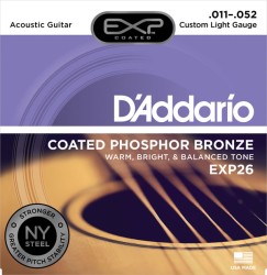 DAddario - D´Addario EXP26 Akustik Gitar Teller (011-52)
