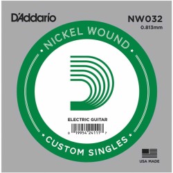 DAddario - D´Addario NW032 Tek Elektro Gitar Teli (032)