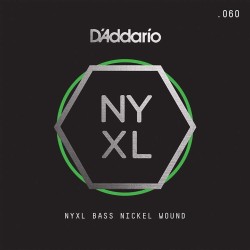 DAddario - D´Addario NYXLB060 Tek Bas Gitar Teli (.060)