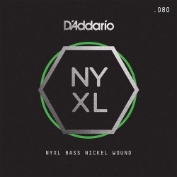 DAddario - D´Addario NYXLB080 Tek Bas Gitar Teli (.080)