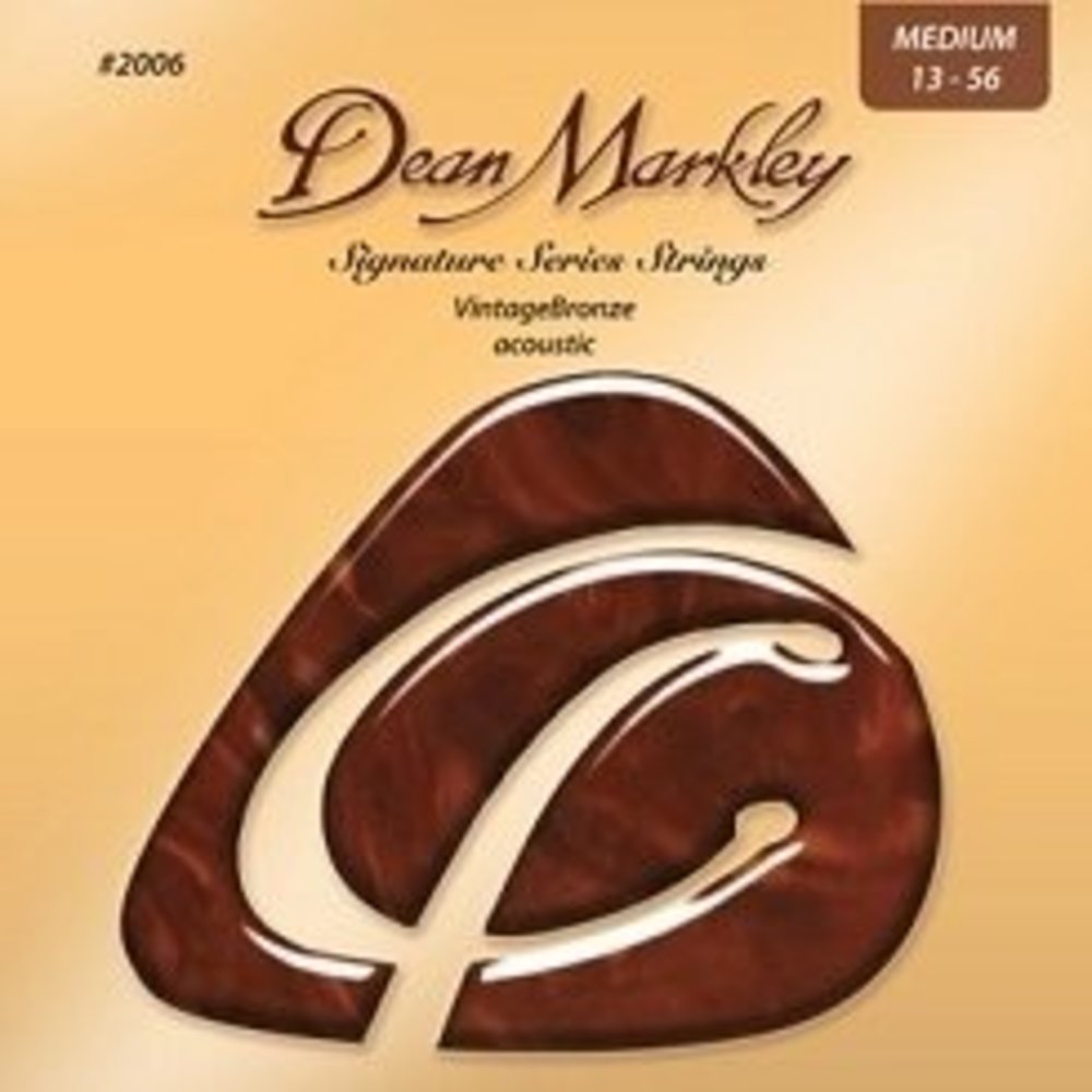 Dean Markley 2006 (13-56) - Vintage Bronze Medium Akustik Gitar Tel Seti