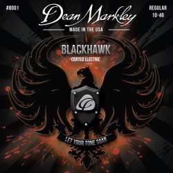 Dean Markley - Dean Markley Blackhawk 8001 Kaplamalı Regular 10-46 Elektro Gitar Takım Tel