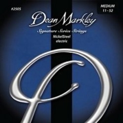 Dean Markley - Dean Markley Nickel Steel Medium 2505 (11-52) - Elektro Gitar Tel Seti