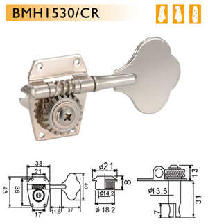 Dr. Parts BMH1530 R2L2 Bas Gitar Burgusu