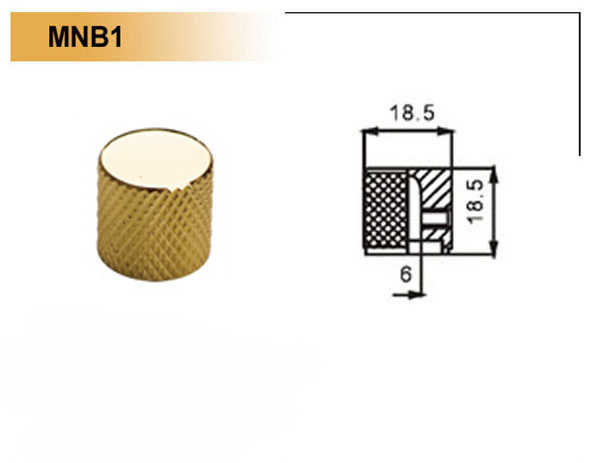 Dr.Parts MNB1-GD Gold Potans Düğmesi