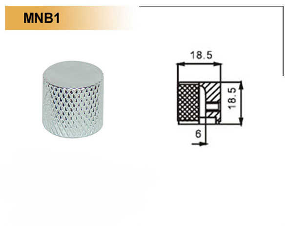 Dr.Parts MNB1-CR Chrome Potans Düğmesi