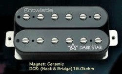 Artec Entwistle - Entwistle DARK STAR-B Humbucker Elektro Gitar Köprü Manyetiği
