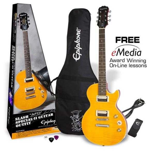 Epiphone Slash AFD Les Paul Special II Elektro Gitar Set