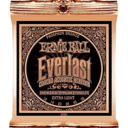 Ernie Ball - Ernie Ball P02550 Everlast Akustik Gitar Teli (10-50)