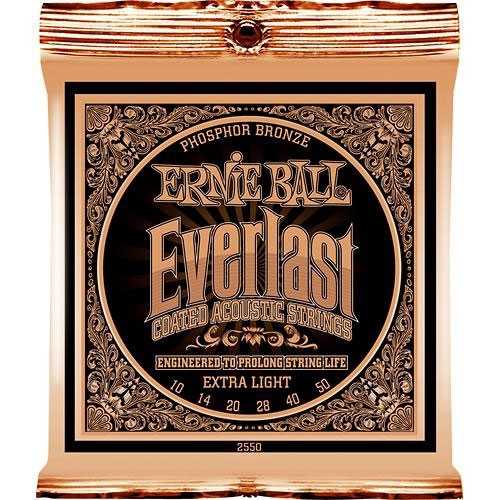 Ernie Ball P02550 Everlast Akustik Gitar Teli (10-50)