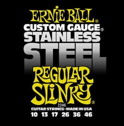 Ernie Ball - Ernie Ball P02246 Regular Elektro Gitar Teli (010-46)