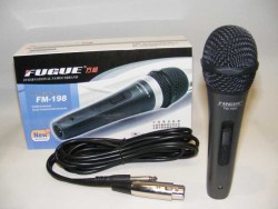 Fugue FM-198A Mikrofon + Kablo - Thumbnail