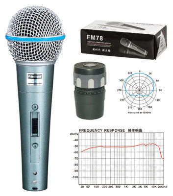 Fugue FM-58A Mikrofon + Kablo
