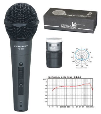 Fugue FM-899 Mikrofon + Kablo