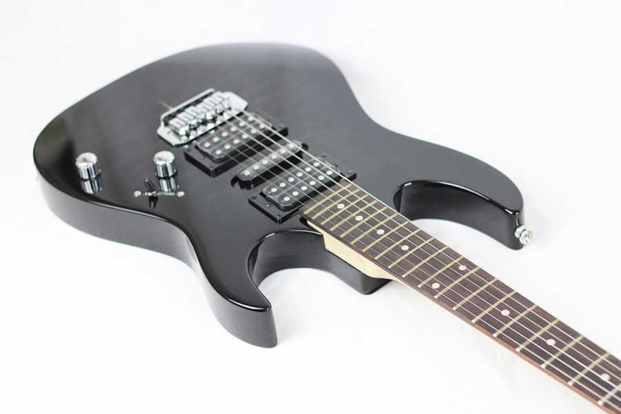 Ibanez GRX70QA-TKS Transparent Black Sunburst Elektro Gitar