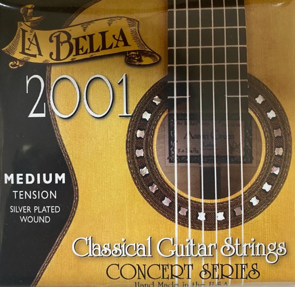 La Bella 2001 MD Medium Takım Tel Klasik Gitar Teli