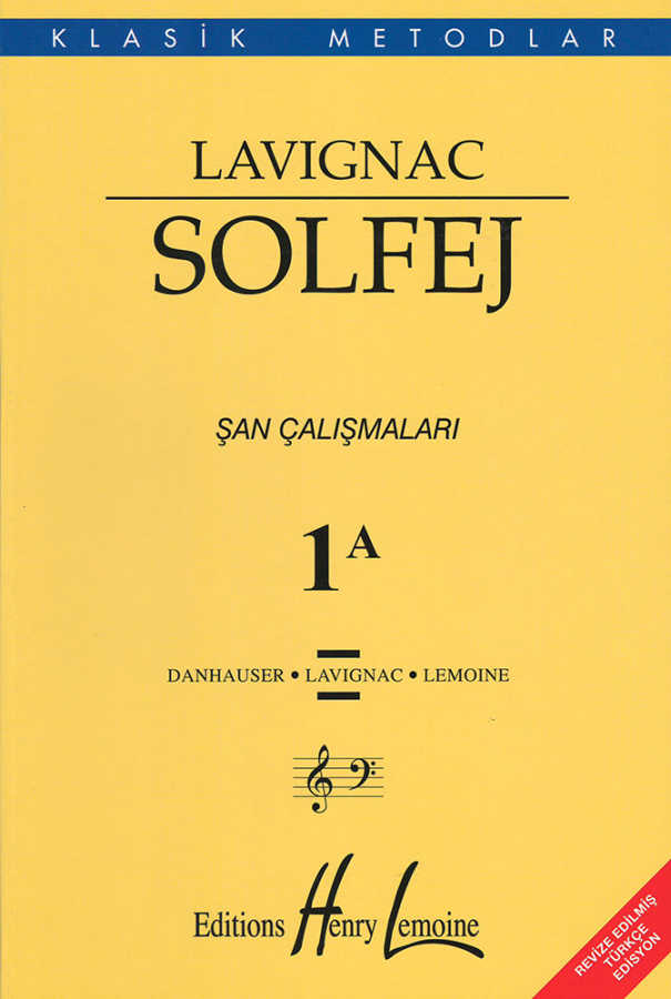 Lavignac Des Solfeges Vol.1A