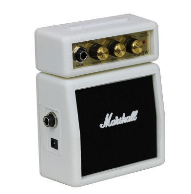 Marshall MS-2W Beyaz Mini Elektro Gitar Amfisi