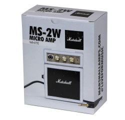 Marshall MS-2W Beyaz Mini Elektro Gitar Amfisi - Thumbnail