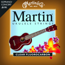 Martin&Co. - Martin M600 Fluorocarbon Soparano/Concert Ukulele Teli