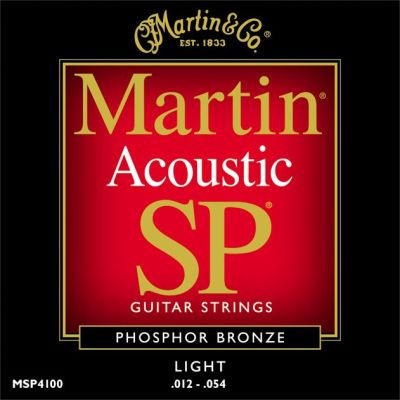 Martin MSP4100 Phosphor Bronze Akustik Gitar Teli (012-054)