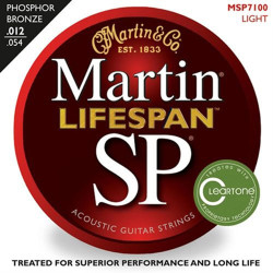 Martin&Co. - Martin MSP7100 92/8 Phosphor Bronze Akustik Gitar Teli (012-54)