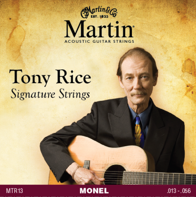 Martin MTR13 Tony Rice Signature Akustik Gitar Teli (013-56)