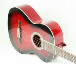 Nevada AC965-RB Kırmızı Klasik Gitar - Thumbnail