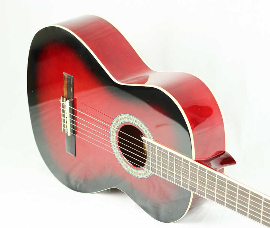 Nevada AC965-RB Kırmızı Klasik Gitar